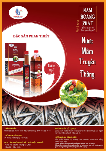 Nam Hoàng Phát Fish Sauce Loại Cooking - 10N 